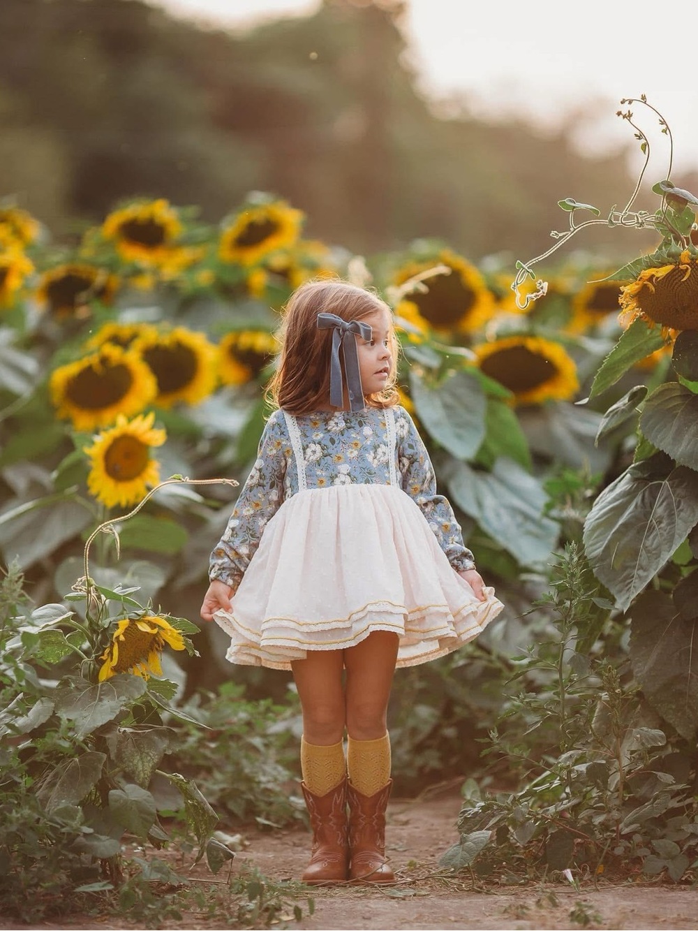 Love and Grow Clothing Dusty Blue Emery